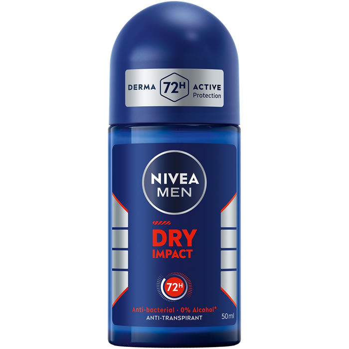 NIVEA Men – Déodorant bille homme dry impact 48h 50 ml