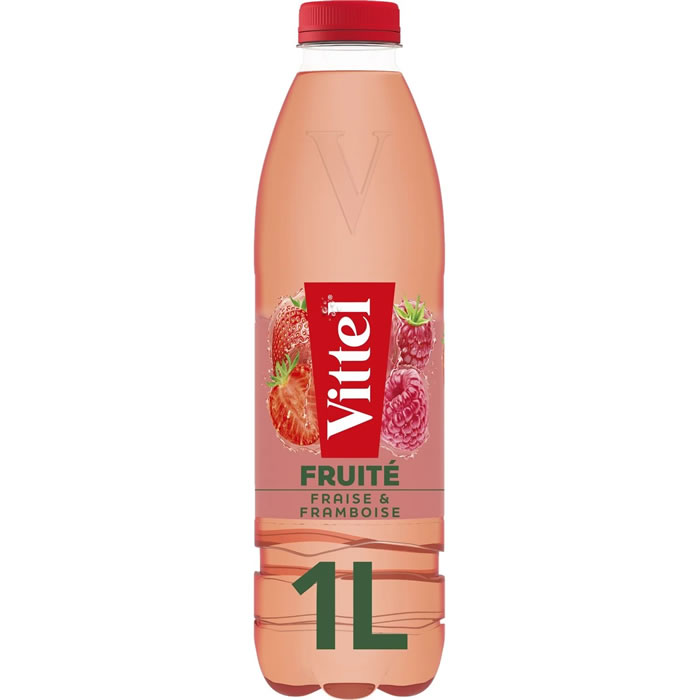 VITTEL – Eau aromatisée fraise et framboise 1 L