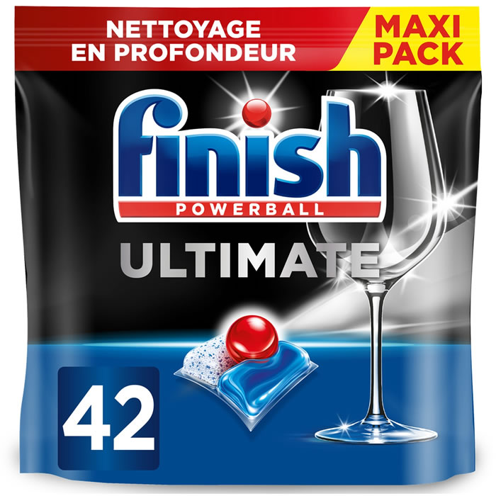 FINISH Powerball Ultimate Tablettes lave-vaisselle tout en 1 42 tablettes