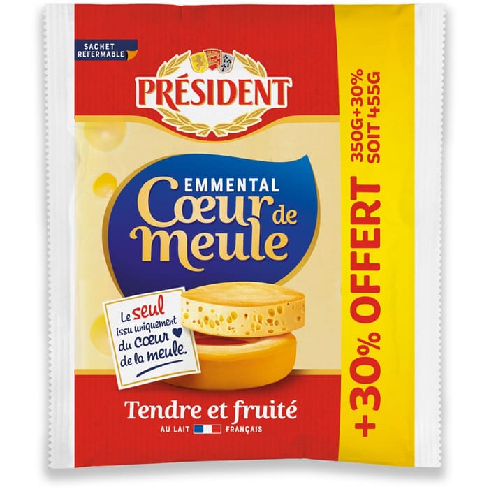 PRESIDENT – Emmental 445g