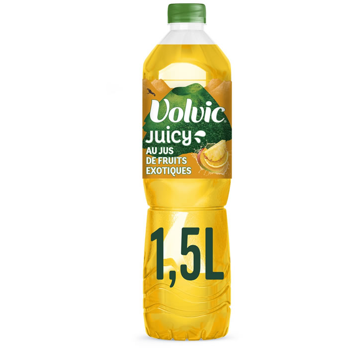 VOLVIC Juicy – Eau aromatisée à l’ananas et mangue 1,5 L