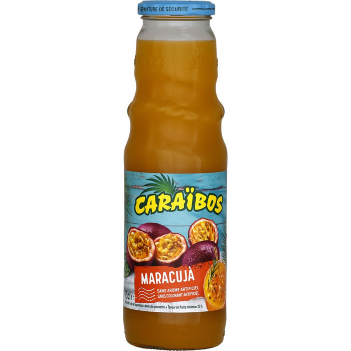 CARAÏBOS Maracujà – Nectar de fruits à la passion 75 cl