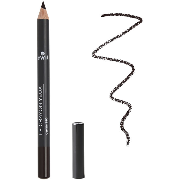Bio AVRIL – Crayon yeux noir charbon bio 1 pièce