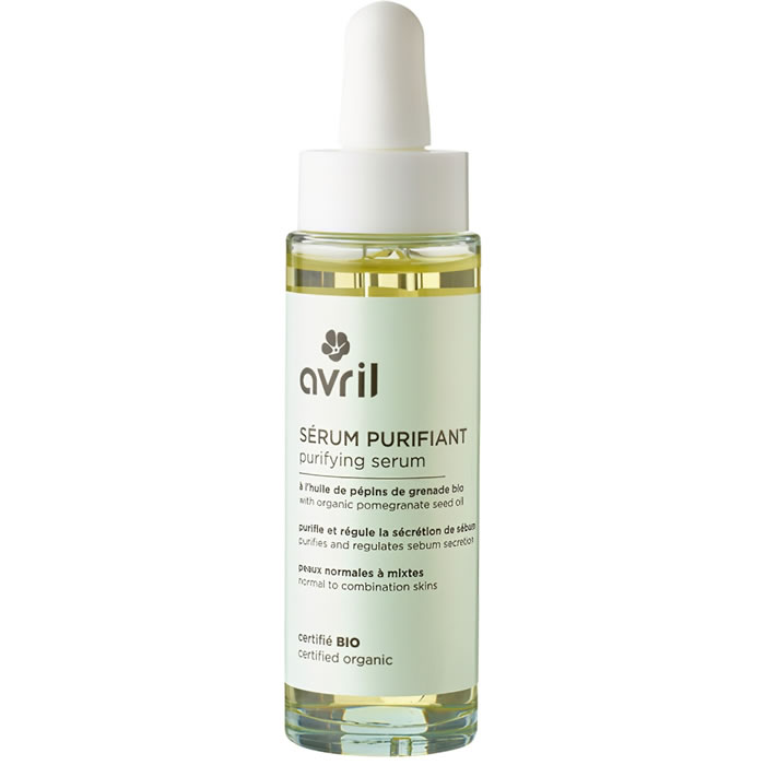 AVRIL – Sérum purifiant visage à l’huile de pépins de grenade bio 30 ml