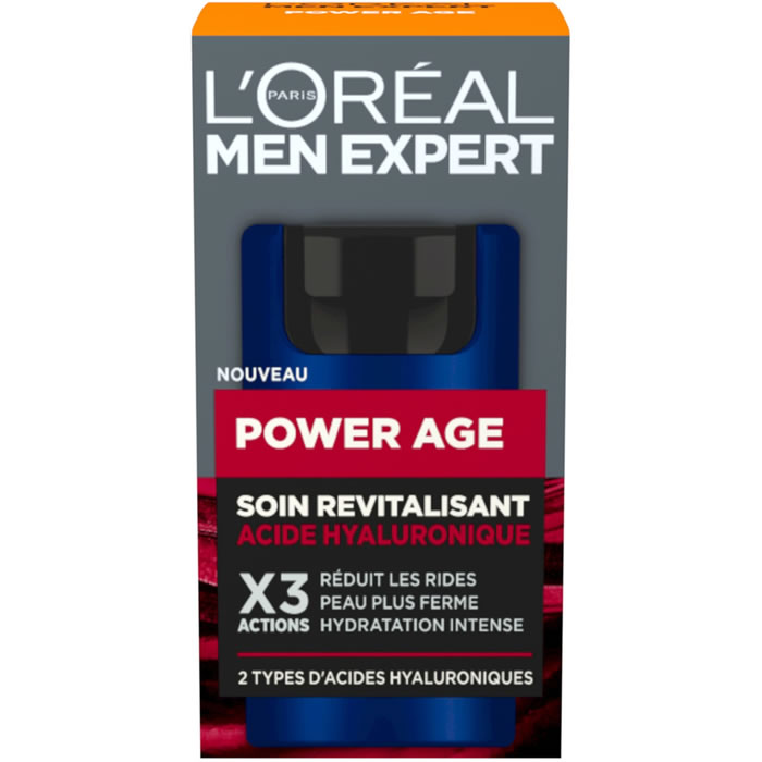 L’OREAL Men Expert – Soin visage homme revitalisant à l’acide hyaluronique 50 ml