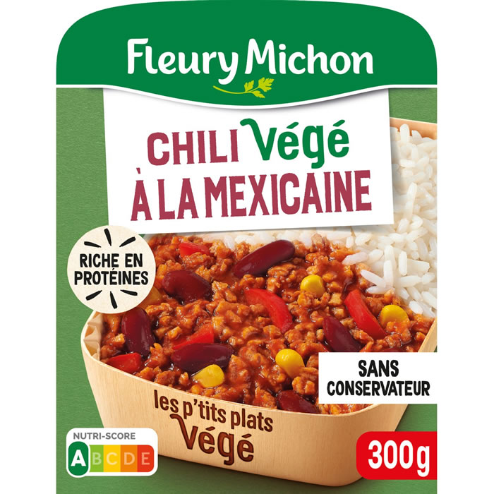 FLEURY MICHON – Riz et chili végétal à la mexicaine 300g