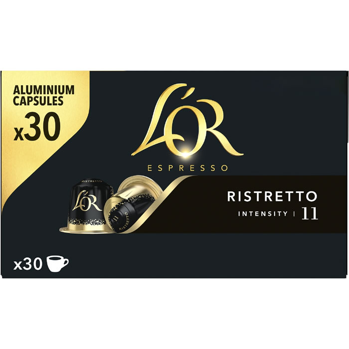 L’OR Espresso – Capsules de café ristretto N°11 (30 capsules)