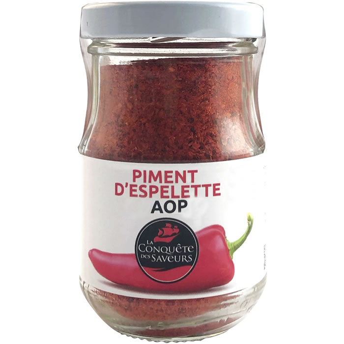 LA CONQUETE DES SAVEURS Piment d’Espelette AOP 50g