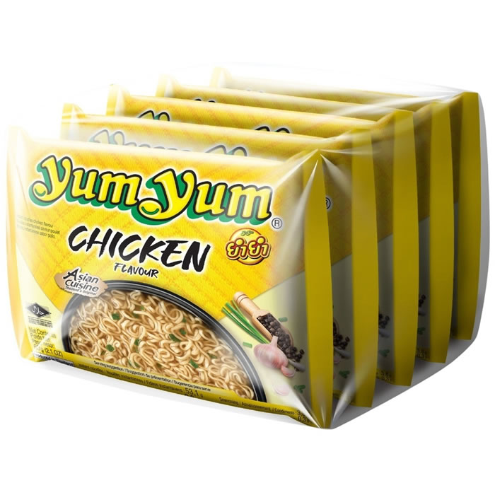 YUMYUM – Nouilles au poulet – 5 x 60 g