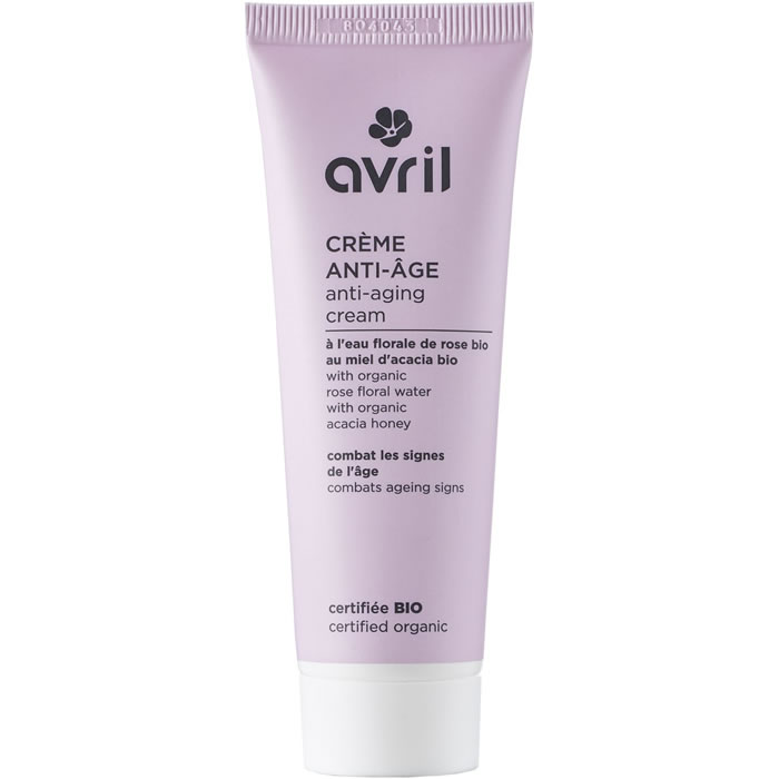 AVRIL – Crème anti-âge à l’eau florale de rose et miel d’acacia bio 50 ml