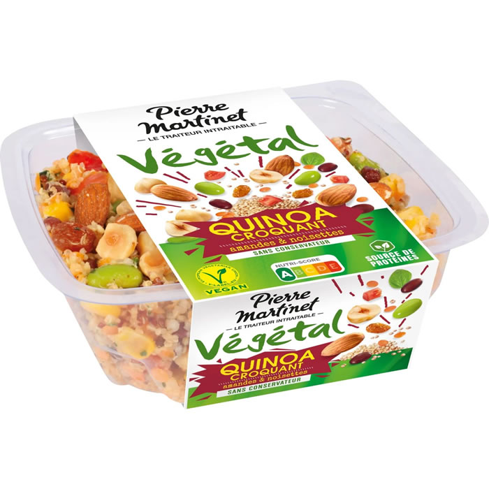 PIERRE MARTINET – Quinoa amandes, noisettes et légumes 220g