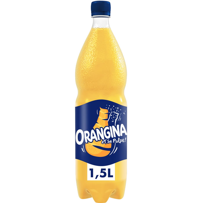 ORANGINA – Boisson gazeuse à la pulpe d’orange 1,5 L