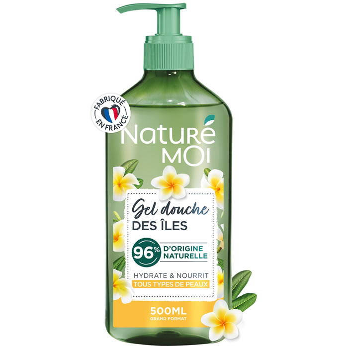 NATURE MOI – Gel douche à la fleur de tiaré 500 ml