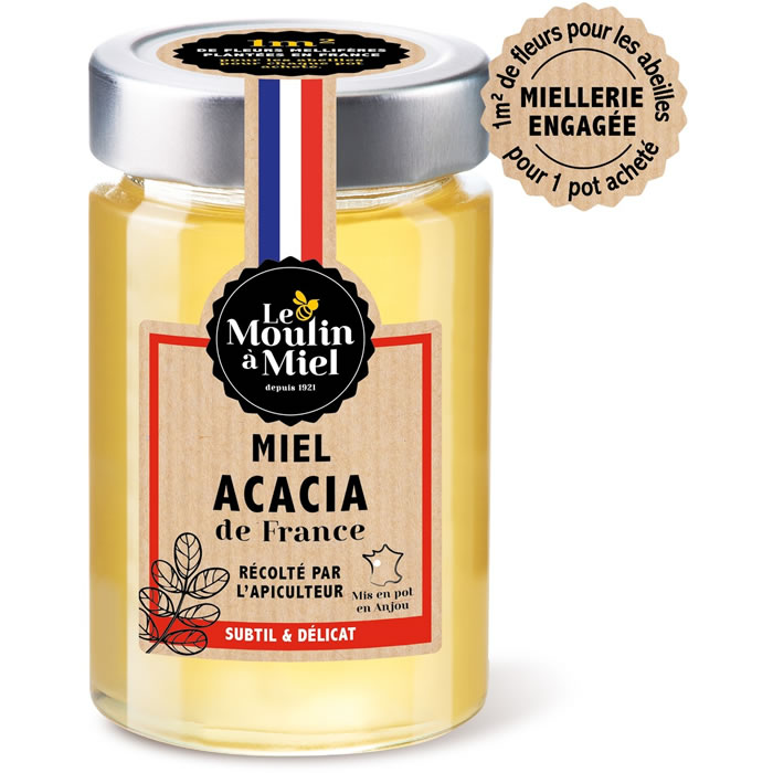 LE MOULIN À MIEL – Miel d’acacia 250g 250 g