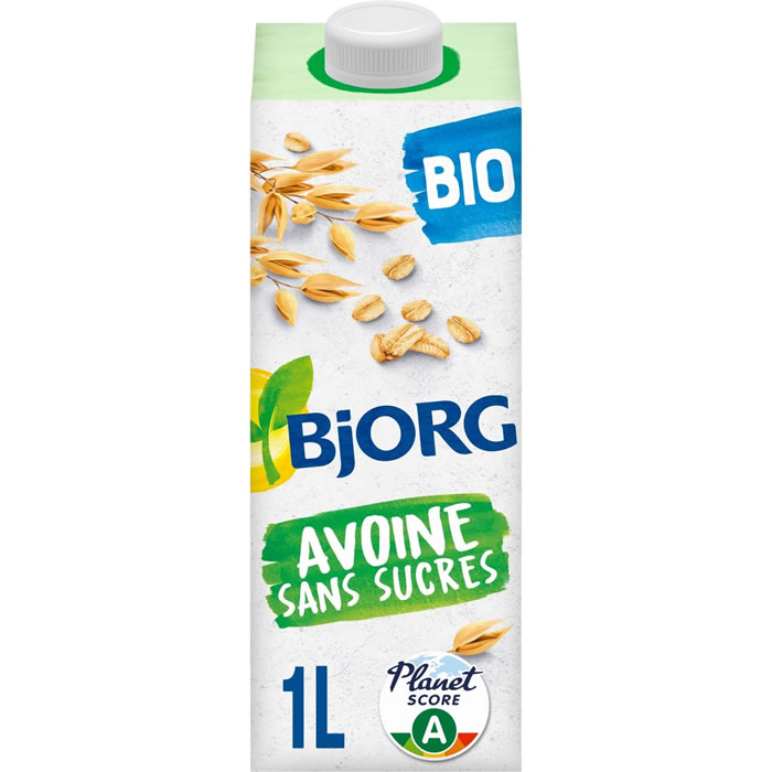 BJORG – Boisson végétale à l’avoine sans sucres bio 1L