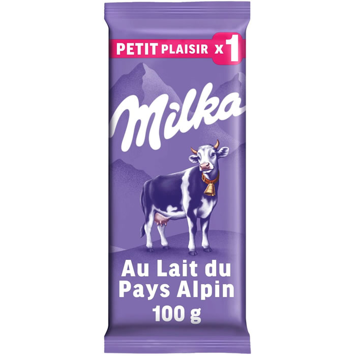 MILKA – Tablette de chocolat au lait 100g