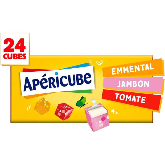 APERICUBE – Dès de fromage multi-variétés 125g