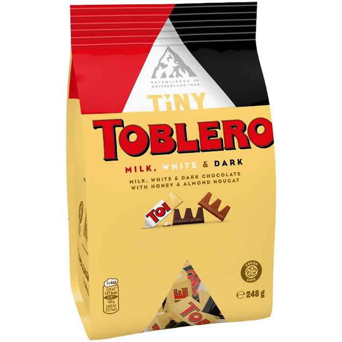 TOBLERONE Tiny – Assortiment 3 chocolats 248g