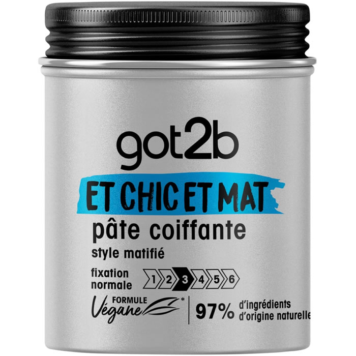 SCHWARZKOPF got2b – Pâte coiffante fixation normale 100 ml