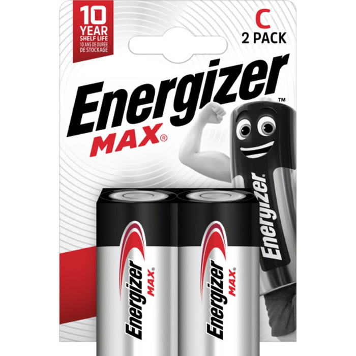 ENERGIZER Piles alcalines LR14 – type C (x2)