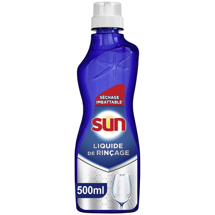SUN Liquide de rinçage pour lave-vaisselle 500 ml