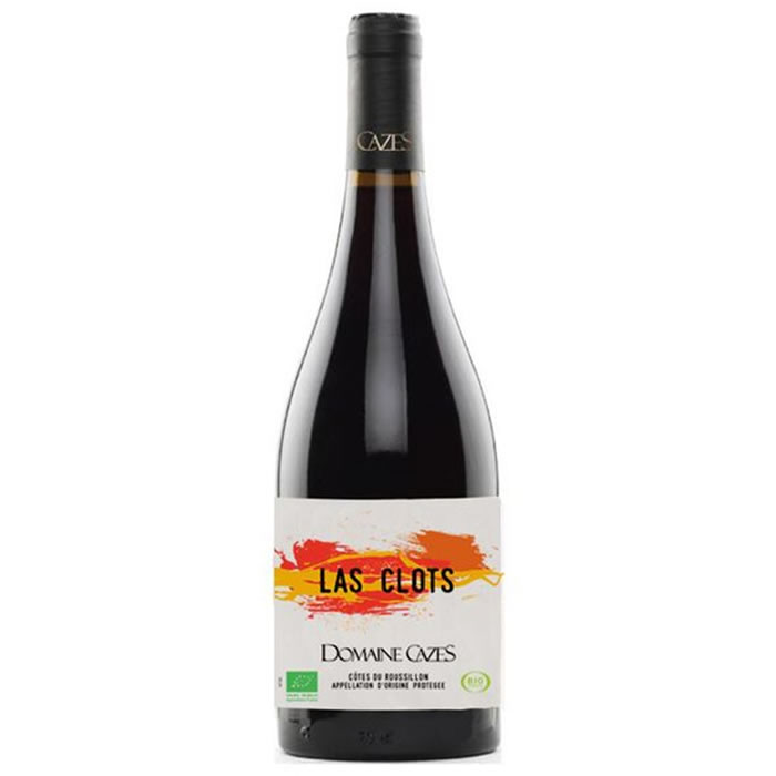 Vin rouge bio AOP CÔTES DU ROUSSILLON VILLAGES Domaine Cazes – Las Clots 75 cl