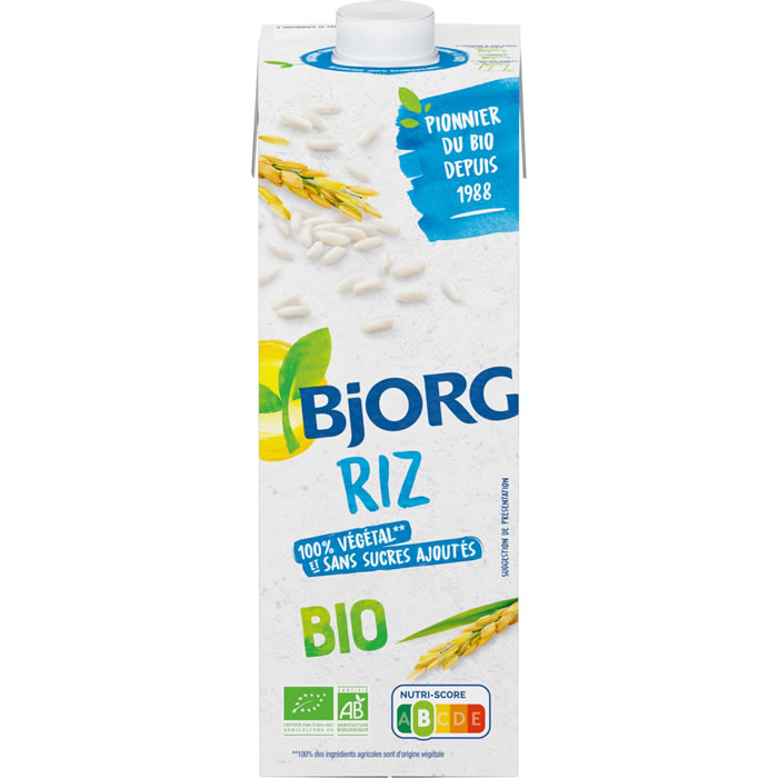 BJORG – Boisson végétale au riz bio 1L