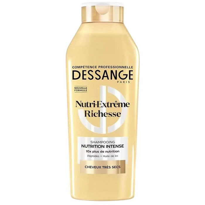 DESSANGE Nutri-Extrême Richesse – Shampoing soin nutrition à l’huile de lin 280 ml