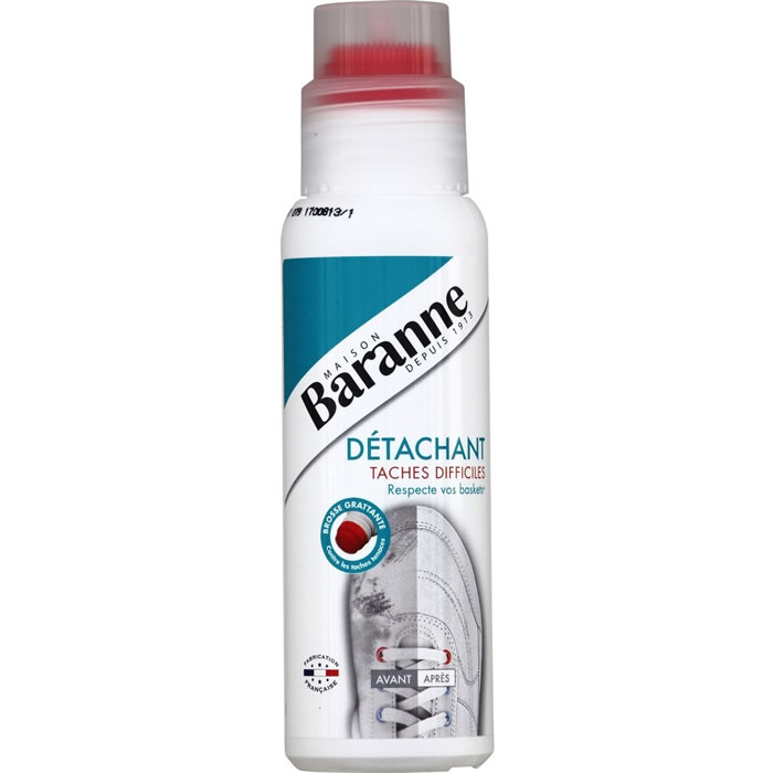 BARANNE Brosse nettoyante et détachante pour baskets 200 ml