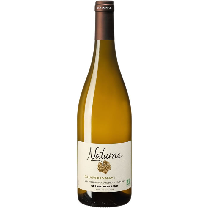 GÉRARD BERTRAND – Vin blanc sec bio IGP CHARDONNAY 75 cl