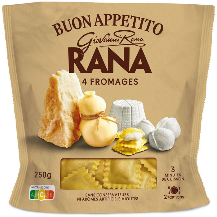 GIOVANNI RANA – Tortellini 4 fromages 250g