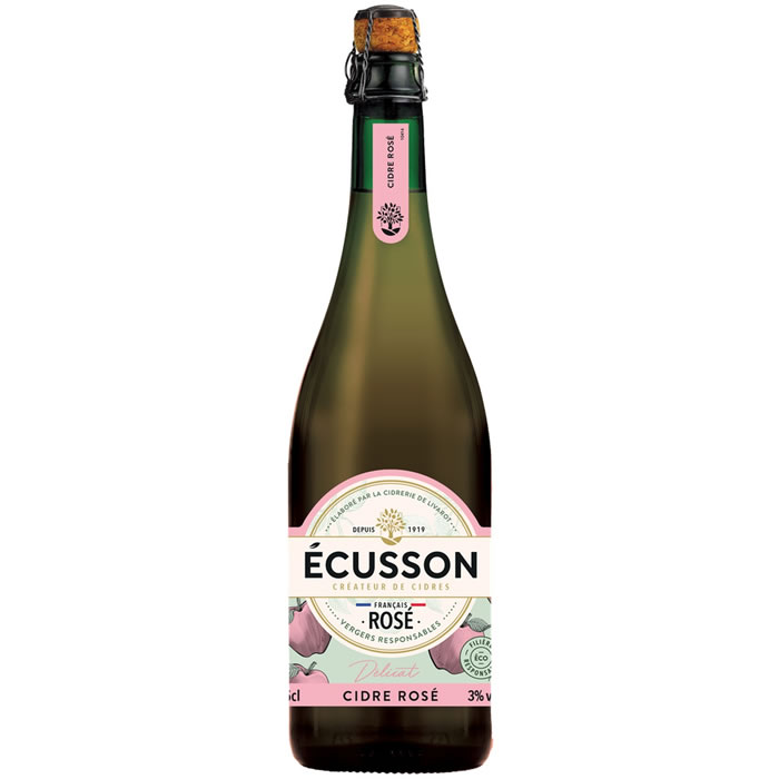 ECUSSON – Cidre rosé 75 cl