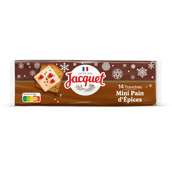 JACQUET – Minis pains d’épices 140g