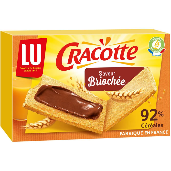 LU Cracotte – Tartines craquantes briochées 240 g