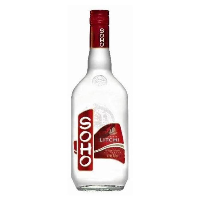 SOHO – Boisson fermentée aux extraits aromatiques de litchi 70 cl