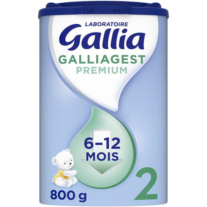 Lait 2ème âge en poudre 6/12 mois GALLIA Galliagest Premium