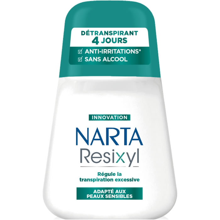 NARTA Resixyl – Déodorant bille anti-transpirant 50 ml