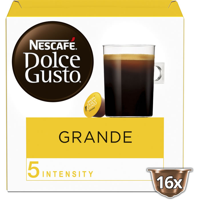 NESCAFE Dolce Gusto – Capsules de café grande N°5 (16 capsules)