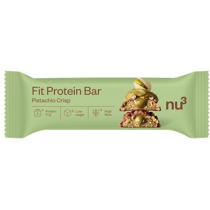 NU3 – Barre protéinée cacahuète & chocolat au lait (55g) 55 g