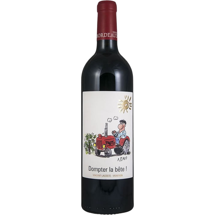 Vin rouge bio AOP BORDEAUX Château de Cranne – Dompter la bête! 75 cl