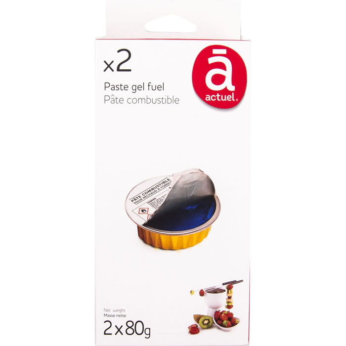 ACTUEL Pâte allume‑feu (2 x 80 g)
