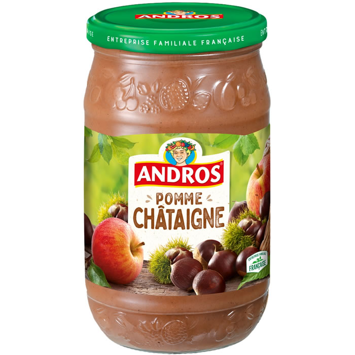 ANDROS – Compote de pomme et châtaigne 785 g