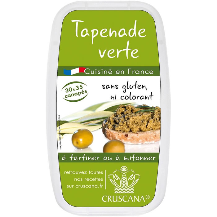 CRUSCANA – Tapenade verte 150g