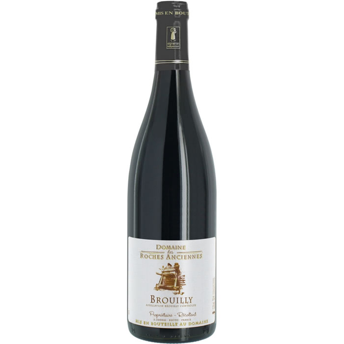 Vin rouge AOP BROUILLY Domaine des Roches Anciennes 75 cl