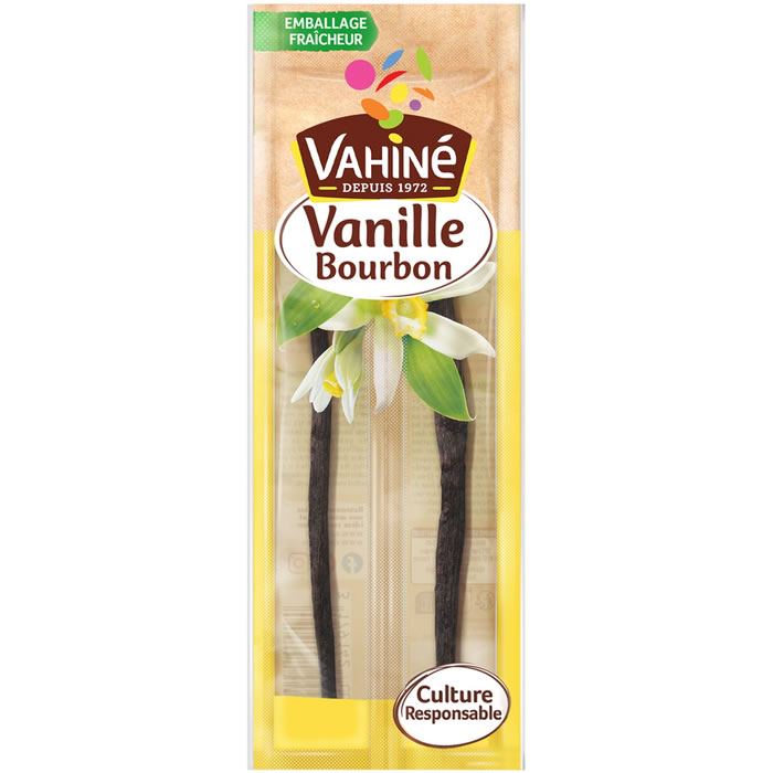 VAHINE – Gousse de vanille bourbon 2 gousses