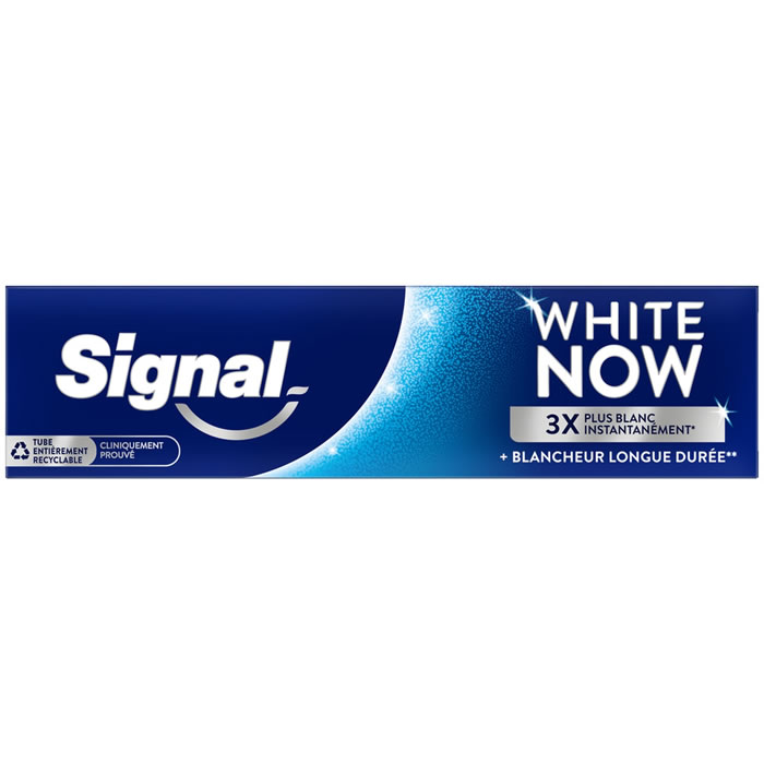 SIGNAL White Now Original – Dentifrice Blancheur Instantanée 75 ml