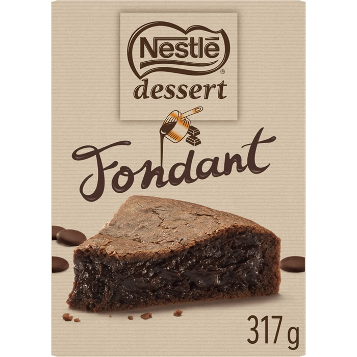 NESTLE Dessert – Préparation pour fondant au chocolat 317 g