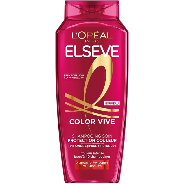 ELSEVE Color-Vive – Shampoing soin protection couleur 300 ml