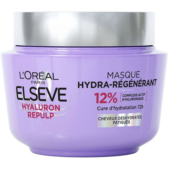 ELSEVE Hyaluron Repulp – Masque cheveux hydra-régénérant 72h 310 ml