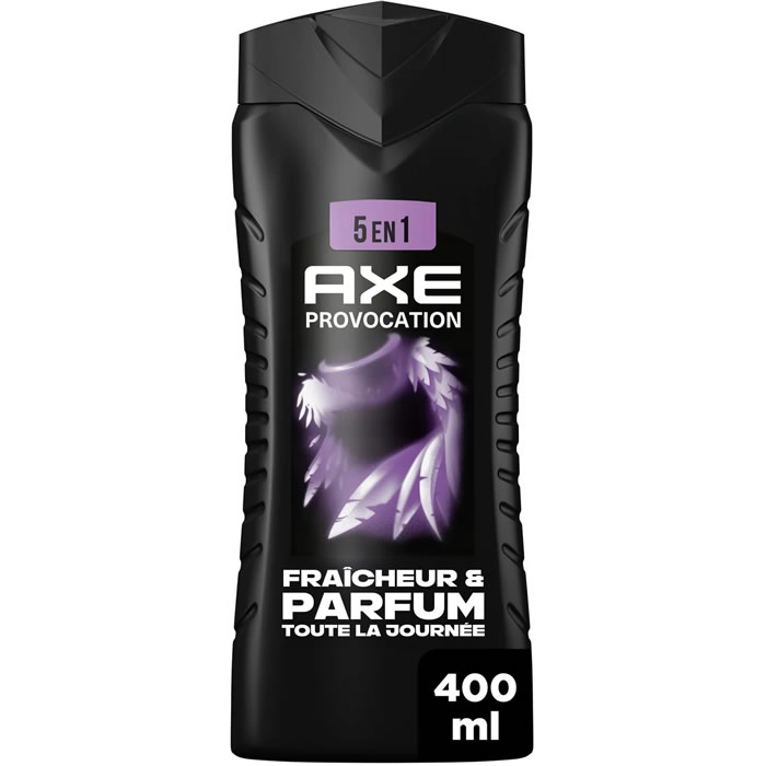 AXE Provocation – Gel douche homme noix de coco et poivre noir 5 en 1 400 ml
